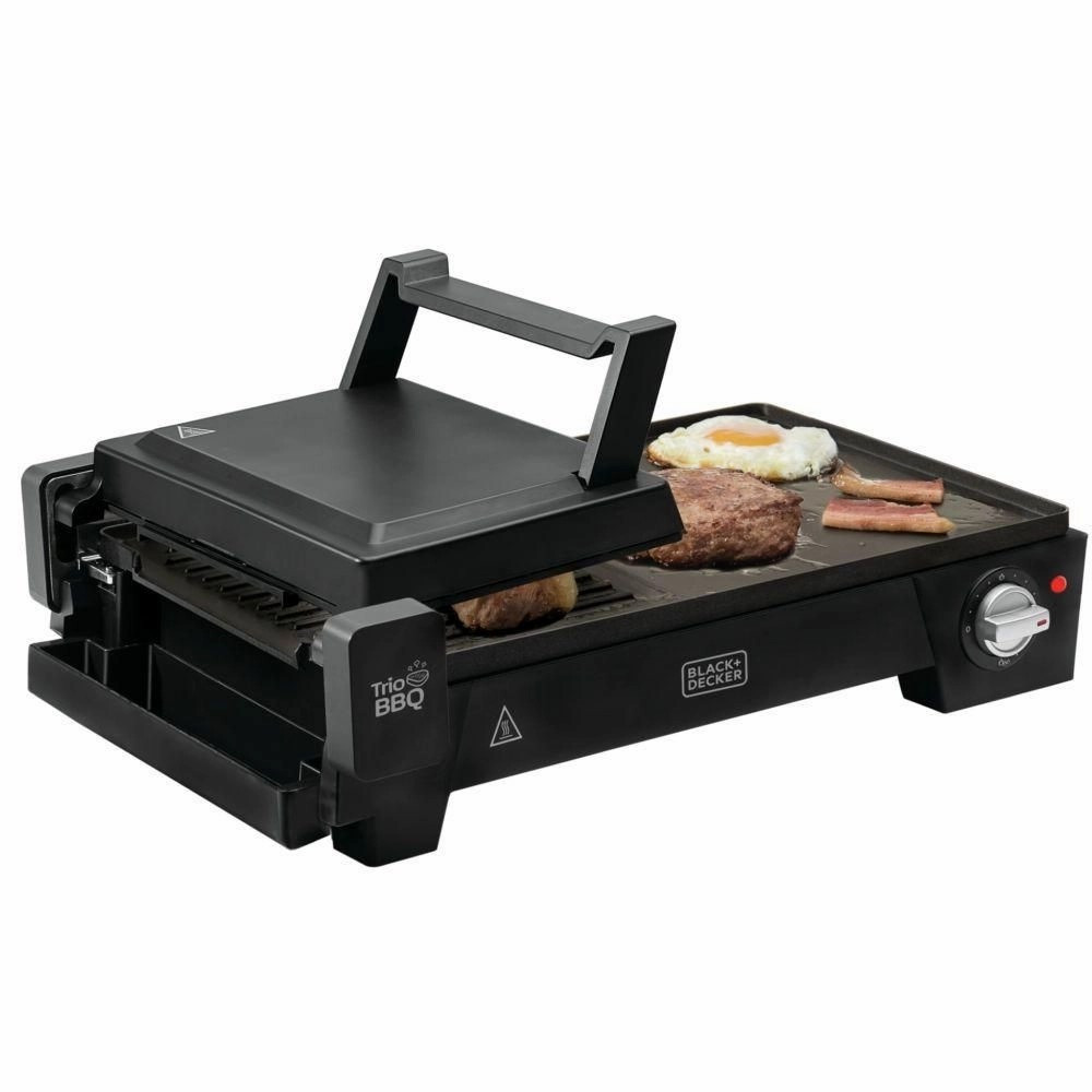 Grill 3 Em 1 El trico 1500w G2200 Black Decker Lojasdular